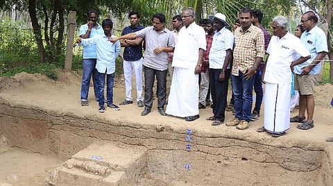 கீழடி அகழாய்வுக்கு நிலம் கொடுத்த விவசாயிகளை அரசு கவுரவிக்க வேண்டும்: மார்க்சிஸ்ட் கம்யூனிஸ்ட் மாநிலச் செயலாளர் பேட்டி