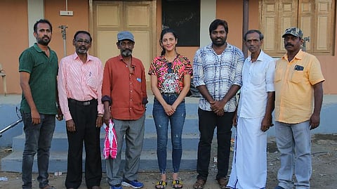 'லாபம்' பட சுவாரஸ்யம்: விவசாயிகளுக்குக் கட்டிடம் கட்டிக் கொடுத்த விஜய் சேதுபதி