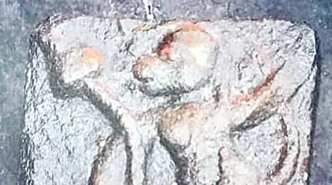 திருட்டு போன ஆஞ்சநேயர் சிலை.