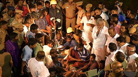 ஆழ்துளை கிணற்றில் விழுந்த குழந்தையை மீட்க நடவடிக்கை: சென்னையைச் சேர்ந்த 6வது குழு முயற்சி