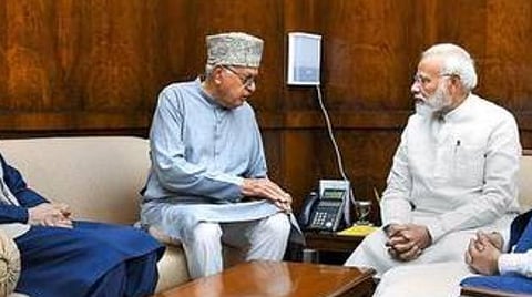 வீட்டுச் சிறையில் பிறந்தநாள் கொண்டாடிய பரூக் அப்துல்லா: வாழ்த்து கடிதம் அனுப்பிய பிரதமர் மோடி