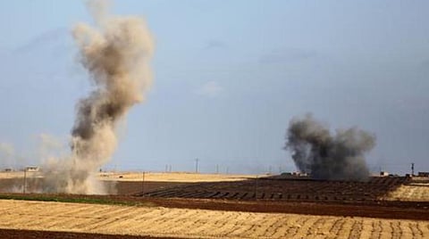 சிரியா - துருக்கிப் படைகள் மோதல்