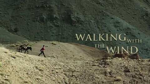 வாக்கிங் வித் தி வின்ட் திரைப்படக் காட்சிகள்.