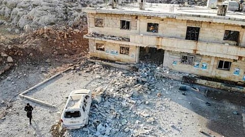 சிரியாவில் கார் குண்டுவெடிப்பு