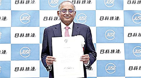 தொழிலதிபர் வேணு சீனிவாசனுக்கு டெமிங் விருது