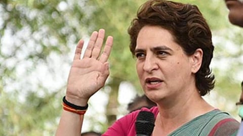 காங்கிரஸ் கட்சியின் பொதுச்செயலாளர் பிரியங்கா காந்தி : கோப்புப்படம்