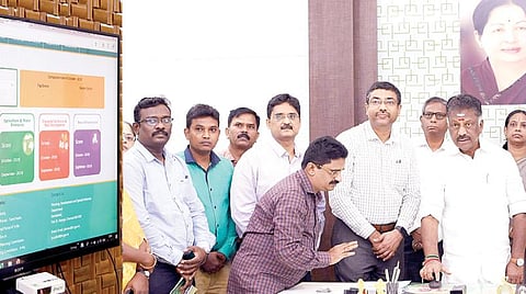 மாநில அரசு திட்டங்களின் வளர்ச்சி இலக்குக்கு இணையதளம்: துணை முதல்வர் தொடங்கி வைத்தார்