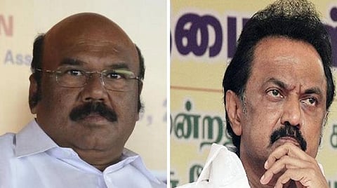 அமைச்சர் ஜெயக்குமார் - மு.க.ஸ்டாலின்: கோப்புப்படம்