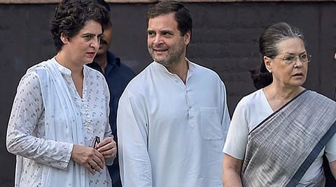 சோனியா, ராகுல், பிரியங்கா காந்தி : கோப்புப்படம்