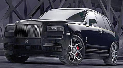 பிளாக் எடிசனில் வருகிறது ரோல்ஸ் ராய்ஸின் கல்லினன்