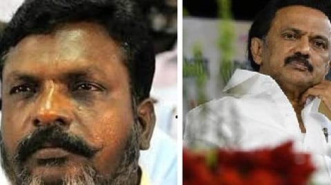 திருமாவளவன் - மு.க.ஸ்டாலின்: கோப்புப்படம்