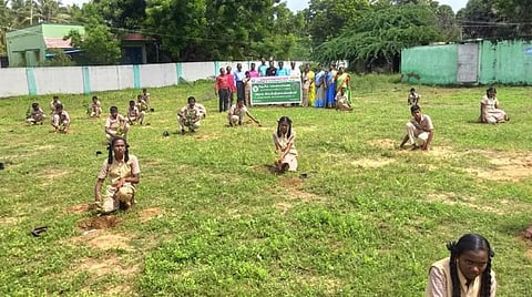 சாத்தான்குளம் அரசு மேல்நிலைப் பள்ளியில் முப்பெரும்விழா கொண்டாட்டம்