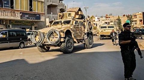 சிரியாவின் வடக்கில் ரஷ்ய படைகள்