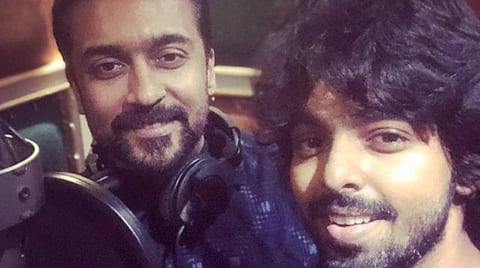 ‘சூரரைப் போற்று’ படத்தில் சூர்யா பாடிய ராப் பாடல்