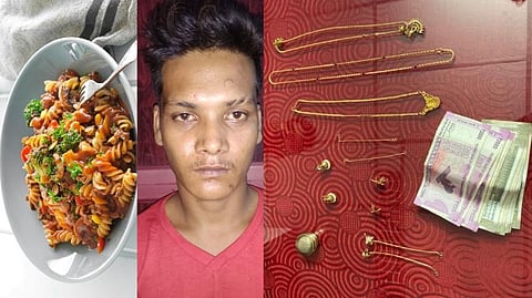 ஃபாஸ்ட்டாகப் பரிமாறிய பாஸ்தா உணவு; மயங்கிய தொழிலதிபர் குடும்பம்: நகைகளுடன் மாயமான சமையல்காரர்