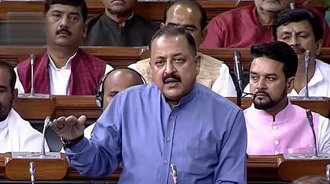 மத்திய பணியாளர்துறை அமைச்சர் ஜிதேந்திர சிங் : கோப்புப்படம்