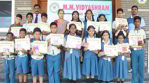 மாநில கராத்தே போட்டியில் கோவில்பட்டி பள்ளி மாணவர்கள் சிறப்பிடம்