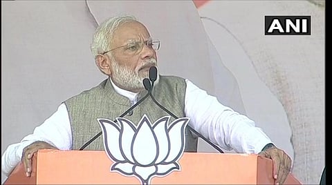 வாக்கு வங்கி அரசியலுக்காக அயோத்தி பிரச்சினையை காங்கிரஸ் தீர்க்கவில்லை: பிரதமர் மோடி விமர்சனம்