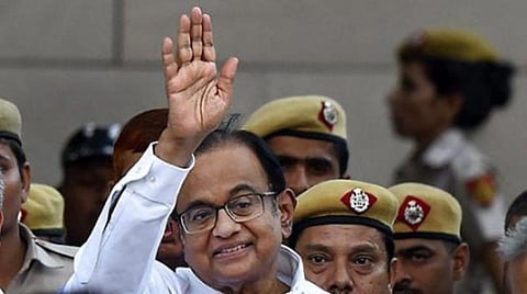 காங்கிரஸ் மூத்த தலைவர் ப.சிதம்பரம் : கோப்புப்படம்