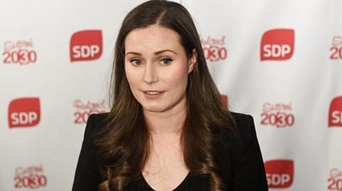 உலகின் இளம் வயது பிரதமரானார் பின்லாந்தின் சனா மரின்