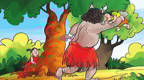 அரக்கனிடமிருந்து கீதாவை காப்பாற்றுவது எப்படி?