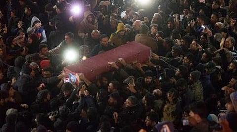 ஈரான் படைத் தளபதி சுலைமான் இறுதி ஊர்வலம்: நெரிசலில் சிக்கி பலியானவர்களின் எண்ணிக்கை 56 ஆக அதிகரிப்பு