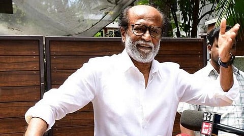 மீண்டும் கேள்விகளைத் தவிர்த்த ரஜினி