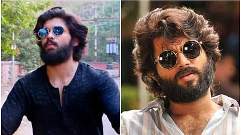 துருவ் விக்ரமை வாழ்த்திய விஜய் தேவரகொண்டா