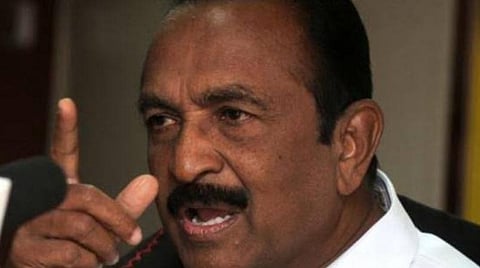 வைகோ: கோப்புப்படம்