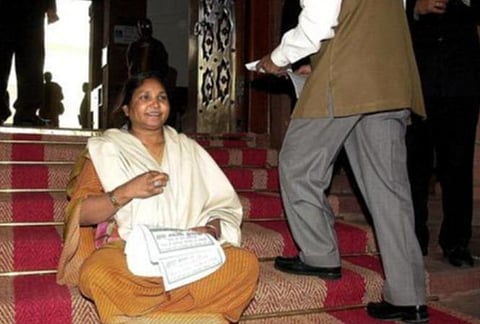 பிப்ரவரி 25, 2000-ம் ஆண்டு புகைப்படத்தில் எம்.பி. பூலான் தேவி. | ஏ.எஃப்.பி.