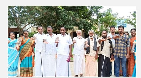 'லஞ்சம் வாங்க மாட்டோம்': தேனியில் அரசுப்பள்ளி மாணவர்கள் முன் உள்ளாட்சிப் பிரதிநிதிகள் உறுதிமொழி