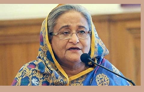 வங்கதேச பிரதமர் ஷேக் ஹசினா : கோப்புப்படம்