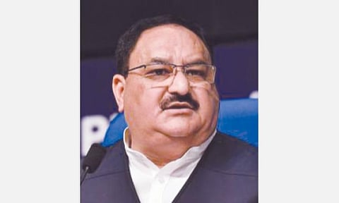 இன்று வேட்பு மனு தாக்கல்: பாஜக தலைவராகிறார் நட்டா