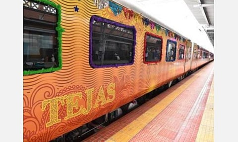 சென்னை - மதுரை தேஜஸ் சொகுசு ரயிலில் இலவச வைஃபை அறிமுகம்