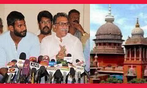 நடிகர் சங்கத் தேர்தல் வழக்கு: உயர் நீதிமன்றம் இன்று தீர்ப்பு