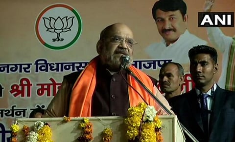 டெல்லியில் 1000 பள்ளிகள் எங்கே? - கேஜ்ரிவாலுக்கு அமித் ஷா கேள்வி