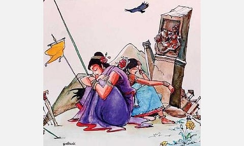 பாடல் சொல்லும் பாடு: மன்னரின் வெற்றி மகளிரைச் சேருமா?