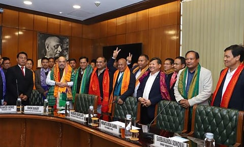 ‘‘வரலாற்று உடன்படிக்கை’’ - போடோ ஒப்பந்தம் குறித்து அமித் ஷா பெருமிதம்