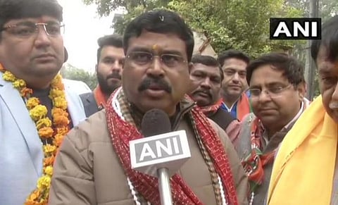 ஷாகின்பாக் போராட்டச் சூழலை உருவாக்குபவர்களுக்கு தேர்தலில் மக்கள் பாடம் புகட்டுவார்கள்: தர்மேந்திர பிரதான் காட்டம்