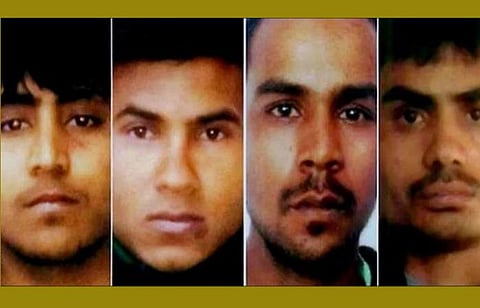 நிர்பயா வழக்கில் தூக்கு தண்டனை விதிக்கப்பட்டுள்ள குற்றவாளிகள்: கோப்புப் படம்.