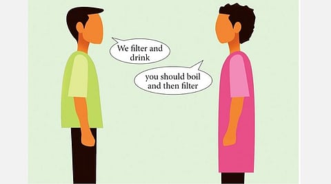 ஆங்கில உரையாடல் - அதிலென்ன தவறுகள்? - கொஞ்சம் தண்ணீர் கிடைக்குமா?