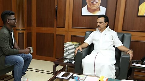 ஸ்டாலினைச் சந்தித்த 'ராப்' இசைப் பாடகர் அறிவு.