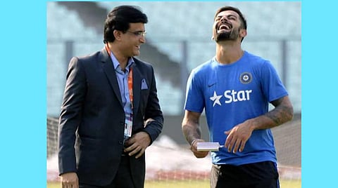 பிசிசிஐ தலைவர் சவுரவ் கங்குலி , விராட் கோலி : கோப்புப்படம்