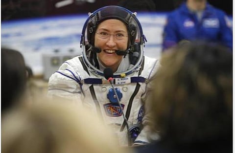 விண்வெளியில் அதிக நாட்கள் தங்கி அமெரிக்க விண்வெளி வீராங்கனை சாதனை