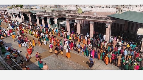 பழநியில் நாளை தைப்பூசத் தேரோட்டம்: குவியும் பாதயாத்திரை பக்தர்கள்