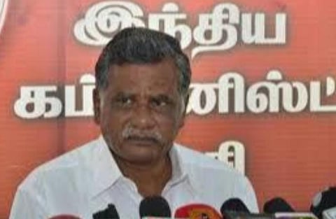 அமைச்சர் திண்டுக்கல் சீனிவாசனை அமைச்சரவையிலிருந்து நீக்கி வழக்குப் பதிவு செய்க: முத்தரசன் வலியுறுத்தல்