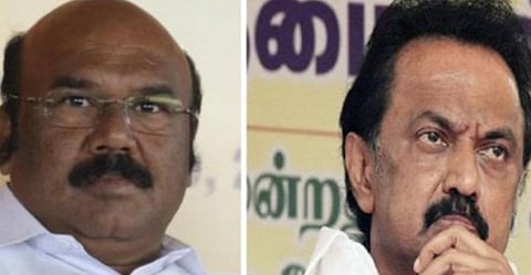 அமைச்சர் ஜெயக்குமார் - மு.க.ஸ்டாலின்: கோப்புப்படம்