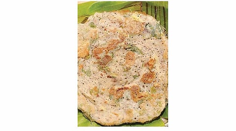 தலைவாழை: சிறுதானிய மாங்காய் தோசை