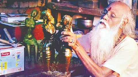 எனது படைப்பில் இயேசுநாதர் துயரர் அல்ல; மன்னாதி மன்னர்! - வித்யாசங்கர் ஸ்தபதி பேட்டி