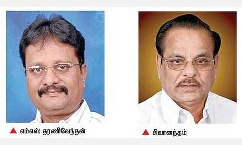 திருவண்ணாமலை மாவட்ட திமுக பொறுப்பாளராக தரணிவேந்தன் நியமனம்: மாவட்ட செயலாளர் பதவியிலிருந்து சிவானந்தம் நீக்கம்